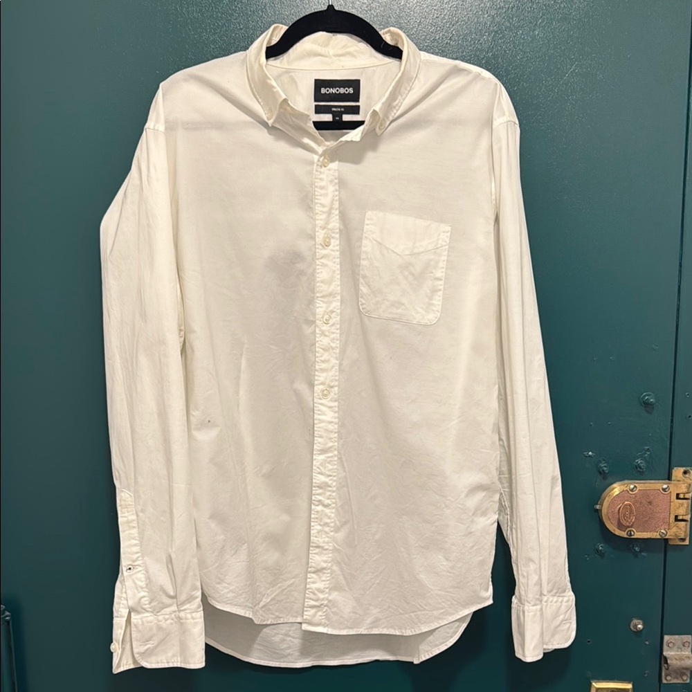 Bonobos Men's White Shirt